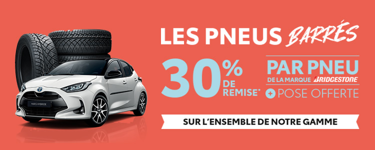 Les pneus barrés